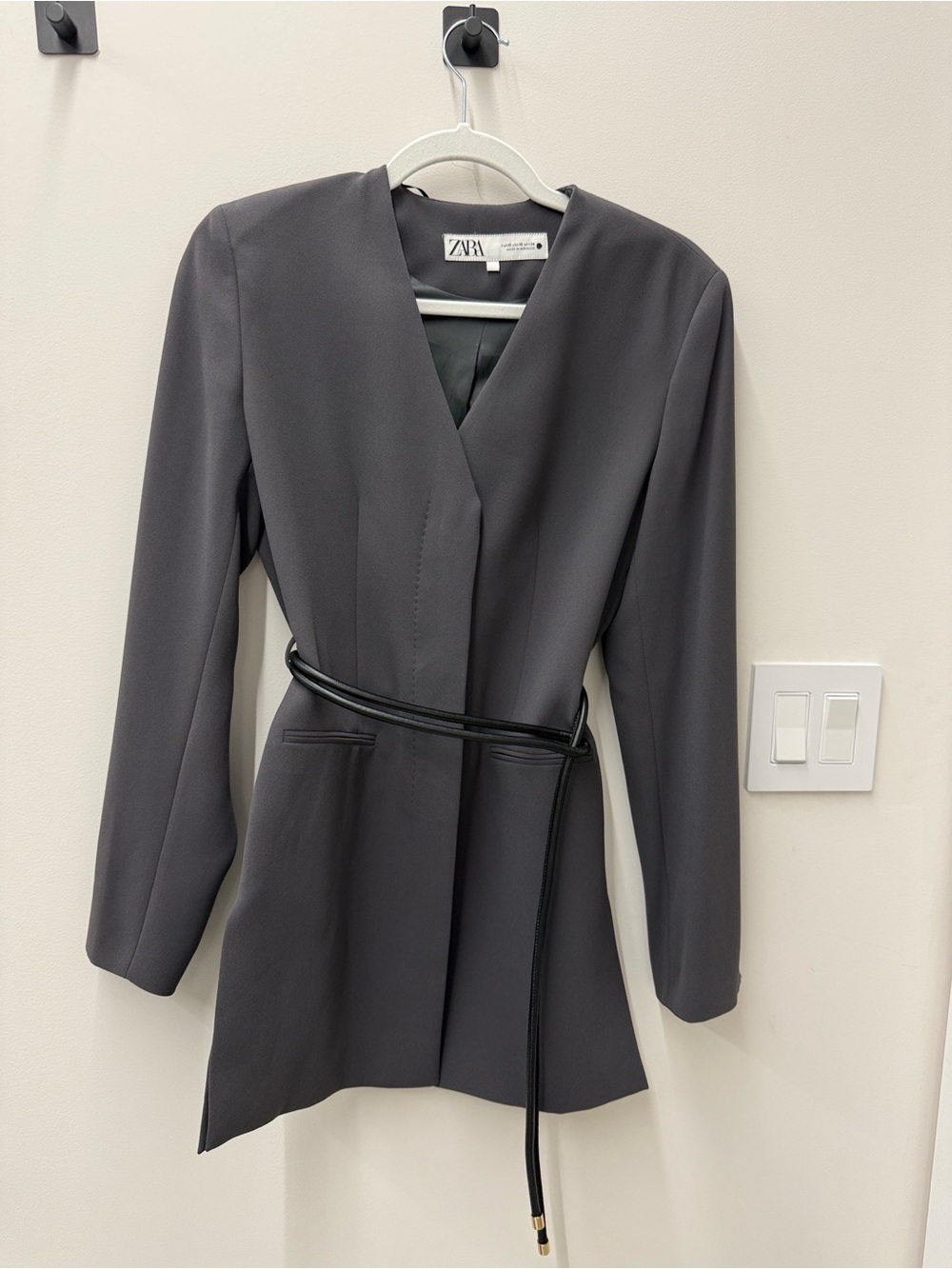 Zara Blazer With Belt
